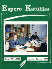 Kovrilo de Espero Katolika N-ro 11-12/98